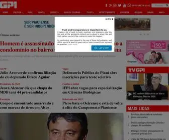 GP1.com.br(O 1º Grande Portal de Notícias do Piauí) Screenshot