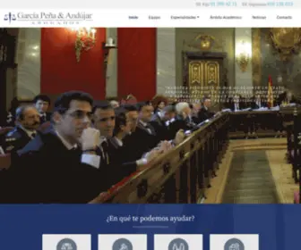 Gpa-Abogados.com(Despacho de abogados en Madrid) Screenshot