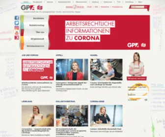 Gpa-DJP.at(GPA-djp - Home) Screenshot
