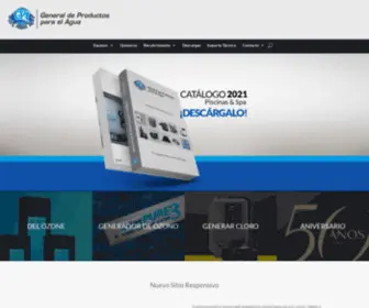 Gpa.com.mx(Piscinas & Spa) Screenshot