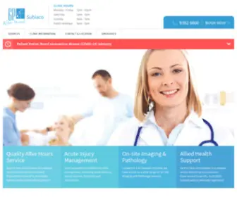 Gpafterhourssubiaco.com.au(GP After Hours Subiaco) Screenshot