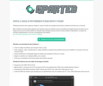Gparted.fr(Télécharger) Screenshot