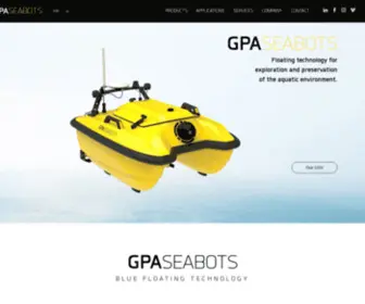 Gpaseabots.com(Usv) Screenshot