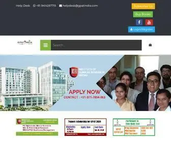 Gpatindia.com(GPAT EXAMREGESTRATION STARTED) Screenshot