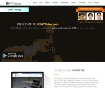Gpattutor.com(GPAT Online Coaching) Screenshot