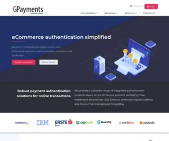 Gpayments.com(Protect your business from fraud with gpaymnts) Screenshot
