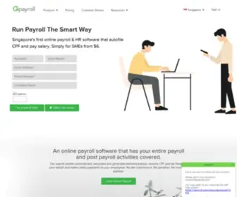 Gpayroll.com(Goodbye Payroll Stress) Screenshot