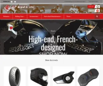 Gpbikesinc.com(GP Bikes Inc) Screenshot