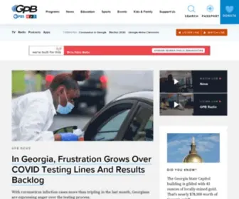 GPbnews.org(Georgia Public Broadcasting) Screenshot