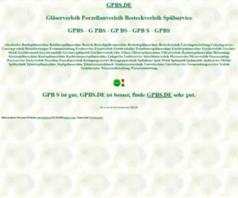 GPBS.de(Gläserverleih) Screenshot