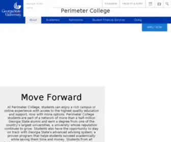 GPC.edu(Georgia Perimeter College) Screenshot