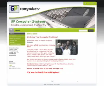 Gpcomp.com(GP Computer Systems) Screenshot