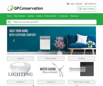 Gpconservation.com(GP Conservation) Screenshot