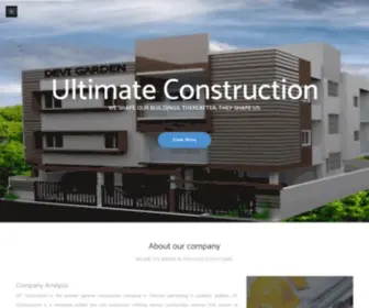 Gpconstructions.co.in(GP Construction) Screenshot