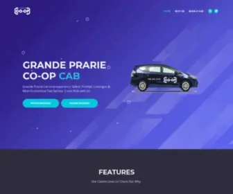 Gpcooptaxi.ca(CO-OP Taxi) Screenshot