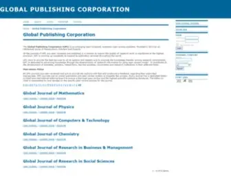 GPcpublishing.org(GPcpublishing) Screenshot