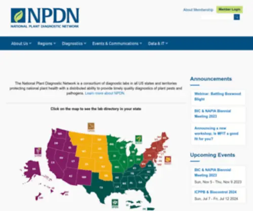 GPDN.org(Great Plains Diagnostic Network) Screenshot