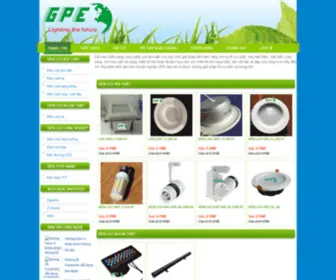 Gpe.com.vn(Den led) Screenshot