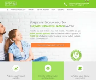 GPF.cz(Hypotéky s nejnižším úrokem) Screenshot