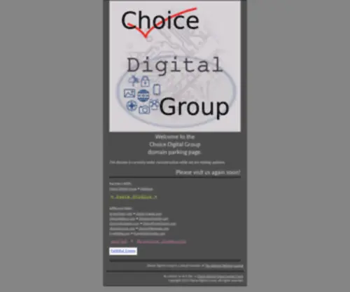 GPFrye.com(Choice Digital Group Affiliate Siteholder Page) Screenshot