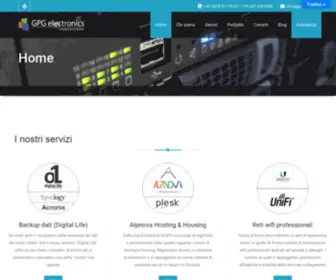 GPgnet.com(A Gilardoni Group division) Screenshot