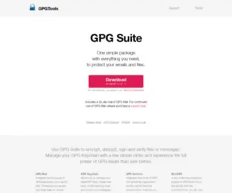 GPgtools.org(GPG Suite) Screenshot