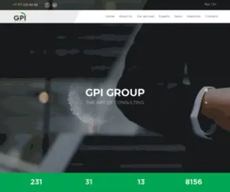 Gpi.kz(GPI group) Screenshot