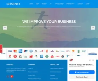 Gpisp.net(Gazipur ISP & Software Firm) Screenshot