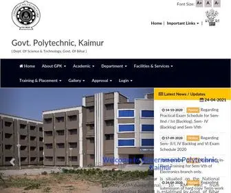 Gpkaimur.org(GP-Kaimur) Screenshot