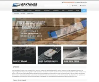 GPknives.com(The source for your knives) Screenshot