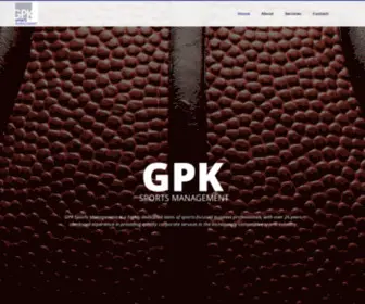 GPKsports.com(GPK) Screenshot