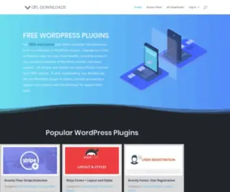 GPL-Downloads.com(GPL Downloads) Screenshot