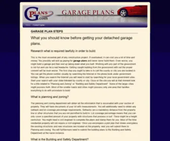 Gplans.com(Garage Plans and Only Garage Plans at Gplans) Screenshot