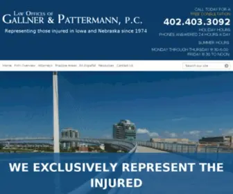 Gplawyers.com(Council Bluffs Injury Attorneys) Screenshot