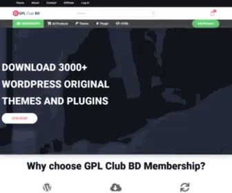 GPLclubbd.com(AND PLUGINS GPLCluBBD) Screenshot
