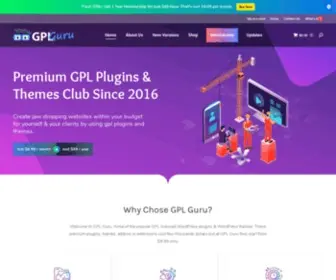 GPlguru.com(GPL Guru) Screenshot
