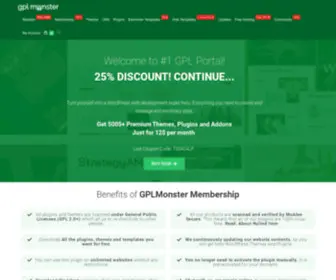 GPlmonster.com(Download Premium WordPress Themes & Plugins Original 100% GPL) Screenshot