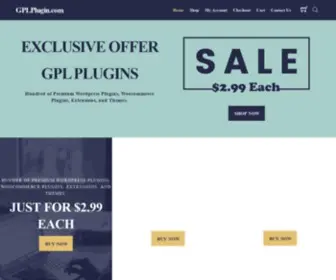 GPLplugin.com(Premium WP Plugins & Themes) Screenshot