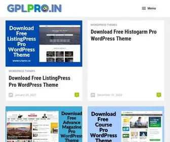 GPLpro.in(Download Any Premium WordPress Themes) Screenshot