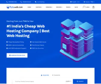 GPlraja.com(#1 India's Cheap Web Hosting Company) Screenshot