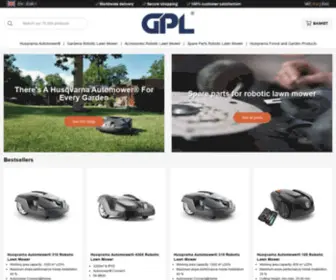 GPLshop.co.uk(Buy Husqvarna Automower®) Screenshot