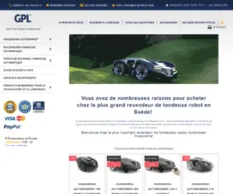 GPLshop.fr(Tondeuse Automatique Husqvarna Automower®) Screenshot