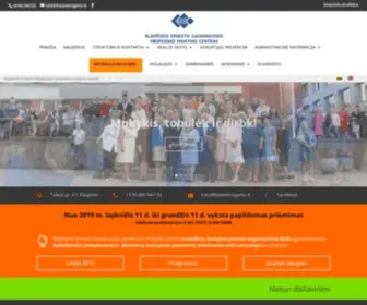 GPMC.lt(Klaipėdos Ernesto Galvanausko profesinio mokymo centras) Screenshot