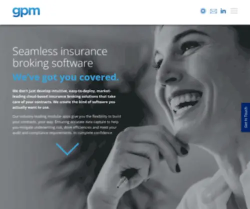 GPmdev.co.uk(Software and IT Development Company) Screenshot