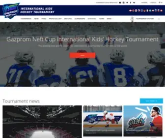 GPncup.com(The Gazprom Neft Cup Kids Hockey Tournament) Screenshot