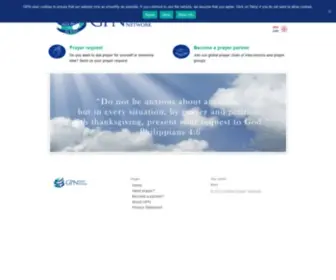 Gpnetwork.com(Global Prayer Network) Screenshot