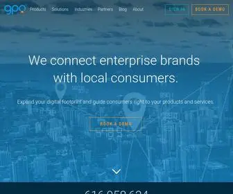 Gpo.com(Search Marketing Solutions That Drive Growth) Screenshot