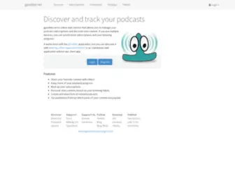 Gpodder.net(Discover and track your podcasts) Screenshot