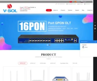 Gpononu.com(EPON OLT) Screenshot