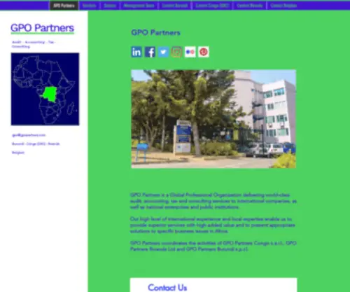 Gpopartners.com(GPO Partners) Screenshot